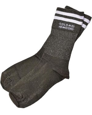 Brunello Cucinelli グリッター 靴下 - ブラウン