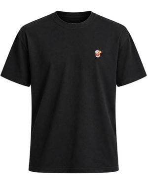 Revolution Camiseta Neg Bordada - Negro