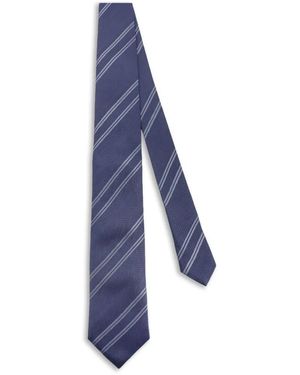 Brunello Cucinelli Silk Tie - Blue