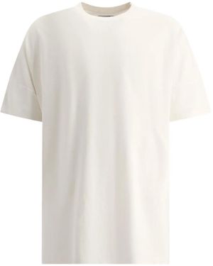 Nonnative Piqué-T-Shirt mit Rundhalsausschnitt - Weiß