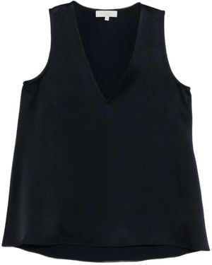 Antonelli Angelica V-Neck Blouse - Black