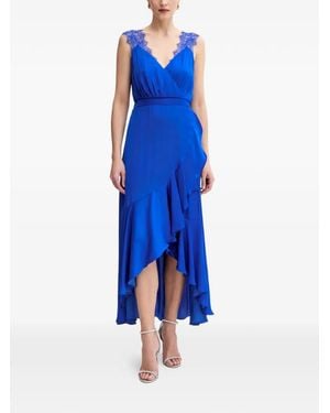 Morgan Rorla Ruffled Dress - Blue