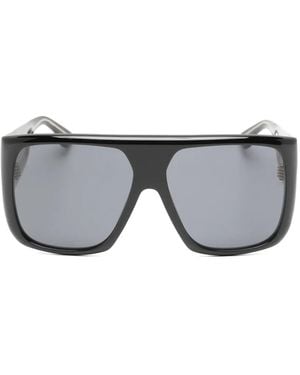Victoria Beckham Geometric-Frame Sunglasses - Gray