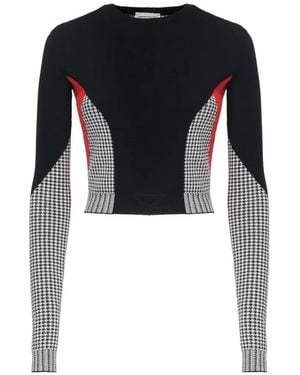 McQueen Crew-Neck Jumper - Black