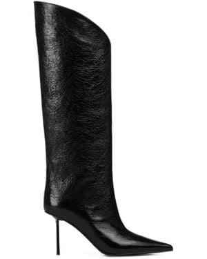 Le Silla Botas Futura Con Puntera En Punta - Negro