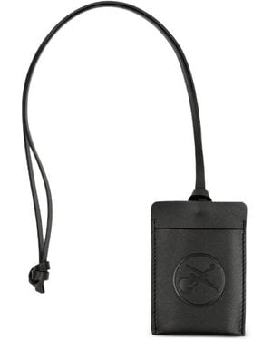 A.P.C. Porte-Cartes Dough En Cuir - Black