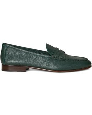 Polo Ralph Lauren Loafer Aus Strukturiertem Leder - Grün