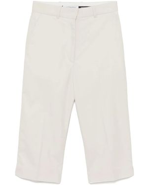 Viktor & Rolf Cropped Trousers - White