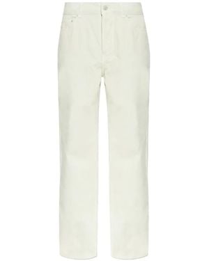 Officine Generale Corduroy Trousers - White