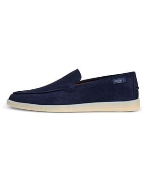 Hackett Martin Loafer Aus Wildleder - Blau