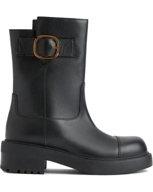 Giuseppe Zanotti LORI Stiefel mit Schnallendetail - Schwarz