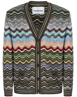 Missoni Vest Met Zigzag-Patroon - Grijs