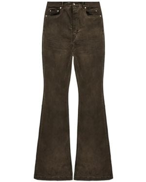 Rick Owens Bolan Bootcut Jeans - Grey