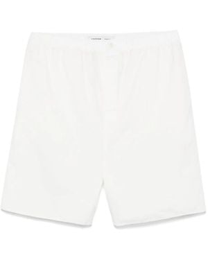 Carven Cotton Shorts - White