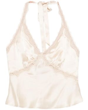 Reformation Monica Top - Naturel