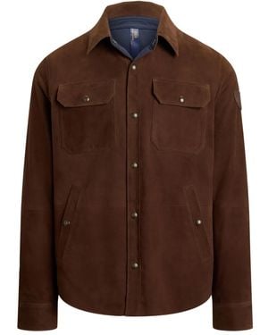Polo Ralph Lauren Chest-Pocket Shirt Jacket - Brown