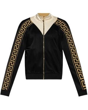 Versace Zip Sweatshirt - Black