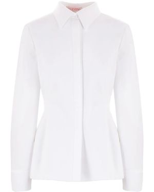 Valentino Garavani ロングスリーブ シャツ - ホワイト
