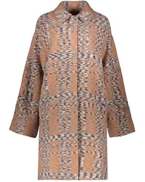 Missoni Wool-Blend Coat - Natural