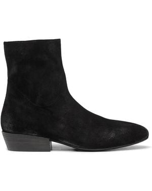 Marsèll Botines Granblocco De Piel - Negro