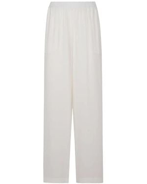 Gianluca Capannolo Elasticated Pants - White