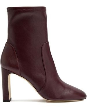 Stuart Weitzman 85Mm Babette Boots - Purple
