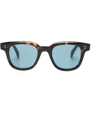 dunhill Square-Frame Sunglasses - Blue