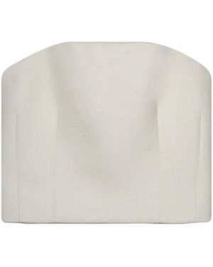 Wardrobe NYC Corset-Style Top - White