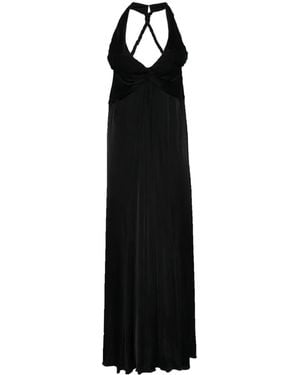 Tom Ford ツイストディテール マキシドレス - ブラック