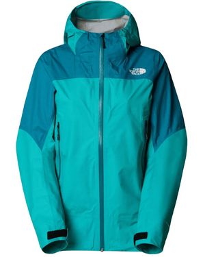 The North Face Giacca Impermeabile Con Design Color-Block - Blu