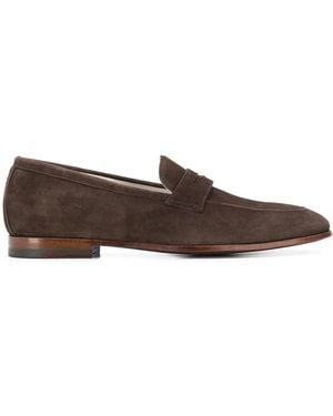 SCAROSSO Slip-On Marzio Loafers - Brown