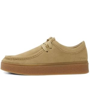 Clarks Derby Boxbee Wallabee - Bianco