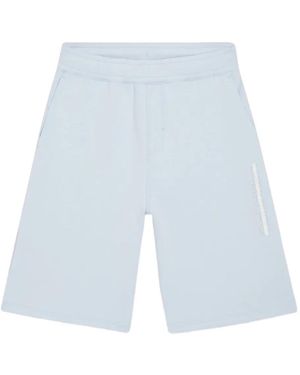 Calvin Klein Embossed Logo Shorts - White