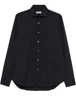 Canali Button-Up Shirt - Black