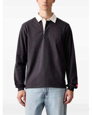 The North Face Tnf Box Rugby Shirt - Black