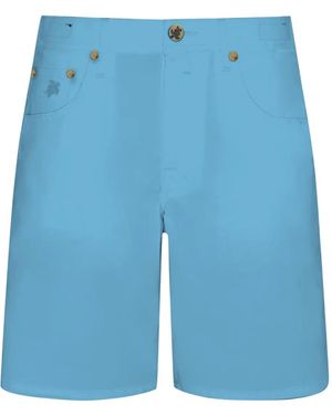 Vilebrequin エンブロイダリー ショートパンツ - ブルー