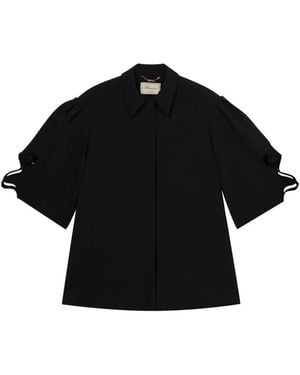 Blumarine Jacke Im Oversized-Look - Schwarz