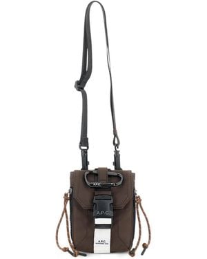 A.P.C. Flap Climbing Rope Messenger Bag - Multicolour