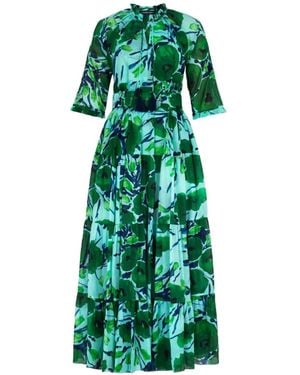 Samantha Sung Eden Maxi Dress - Green