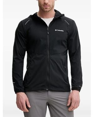 Columbia Hooded Zip Jacket - Black