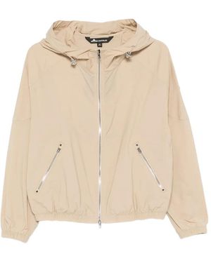 Moose Knuckles Veste Zippée À Capuche - Neutre