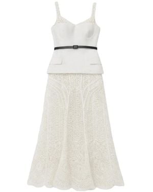 Jonathan Simkhai Mckinnon A-Line Maxi Dress - White