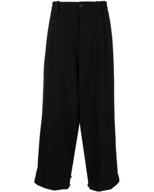 Undercover Mid-Rise Straight Pants - Black