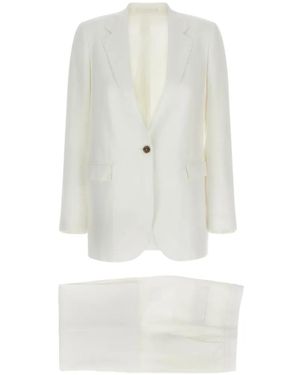 Tagliatore Adrianne Suit - White