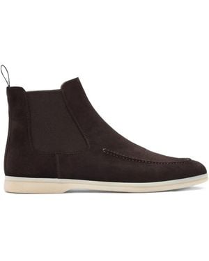 SCAROSSO Eugenio Moro Scamosciato Chelsea-Boots - Braun