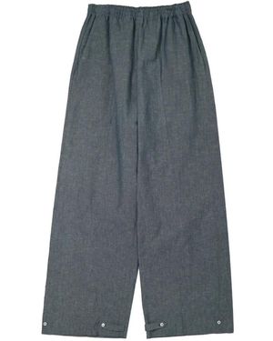 Setchu Pantalones Con Cinturilla Elástica - Gris