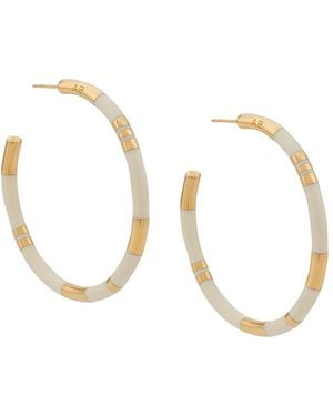 Aurelie Bidermann Positano Large Earrings - Metallic