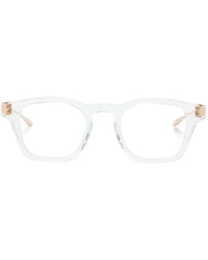 Akoni Gafas Wise Con Montura Wayfarer - Blanco