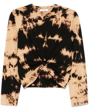 Rabanne T-Shirt Con Stampa - Nero