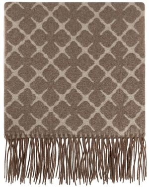 By Malene Birger Ortega Fringed-Edge Scarf - Brown